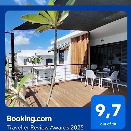 Apartamento Le P'Tit Bohneur Trou aux Biches Exterior foto