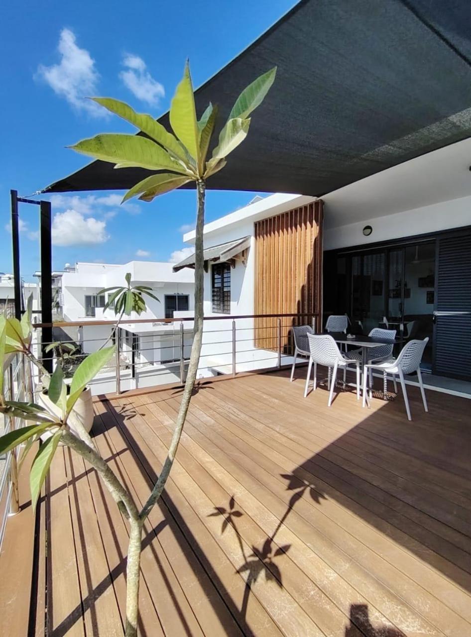 Apartamento Le P'Tit Bohneur Trou aux Biches Exterior foto